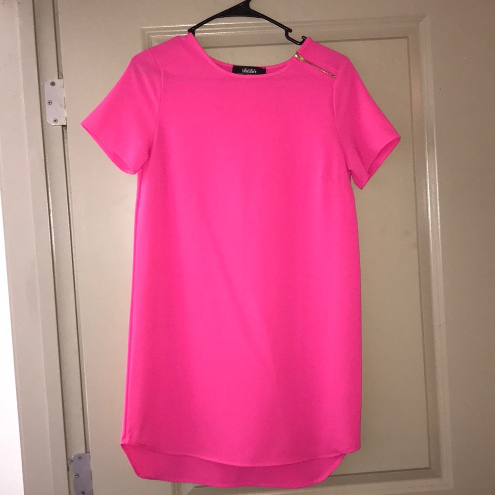 LuLu’s Bubble gum pink dress